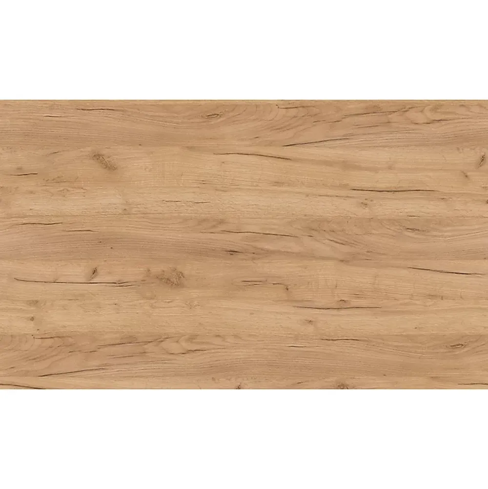 Meuble Vasque|Planète Bain Meuble salle de bain - 120 cm - Plan double vasques céramique - Effet chêne brut - A suspendre - KARAIB