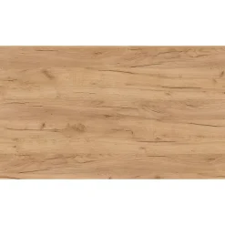 Meuble Vasque|Planète Bain Meuble salle de bain - 100 cm - avec plan vasque - Effet chêne brut - A suspendre - KARAIB