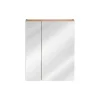 Stellameuble Meuble salle de bain miroir CAPRI OAK