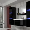 Colonne De Salle De Bains|Meuble De Salle De Bains Faible Profondeur|Autres Meuble salle de bain PERRI NOIR