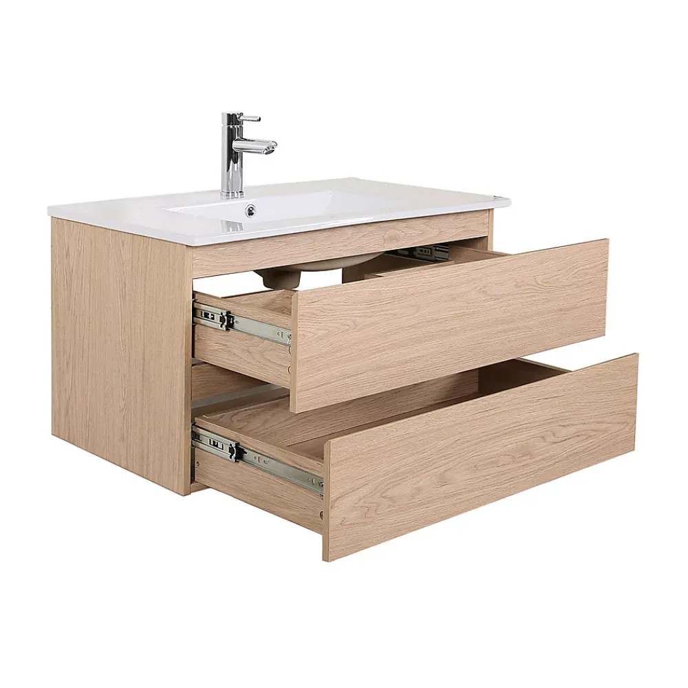 Mob-In Meuble simple vasque 80cm + vasque SORRENTO