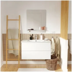 Mob-In Meuble simple vasque 80cm + vasque SORRENTO