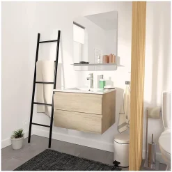 Mob-In Meuble simple vasque 60cm SORRENTO + vasque