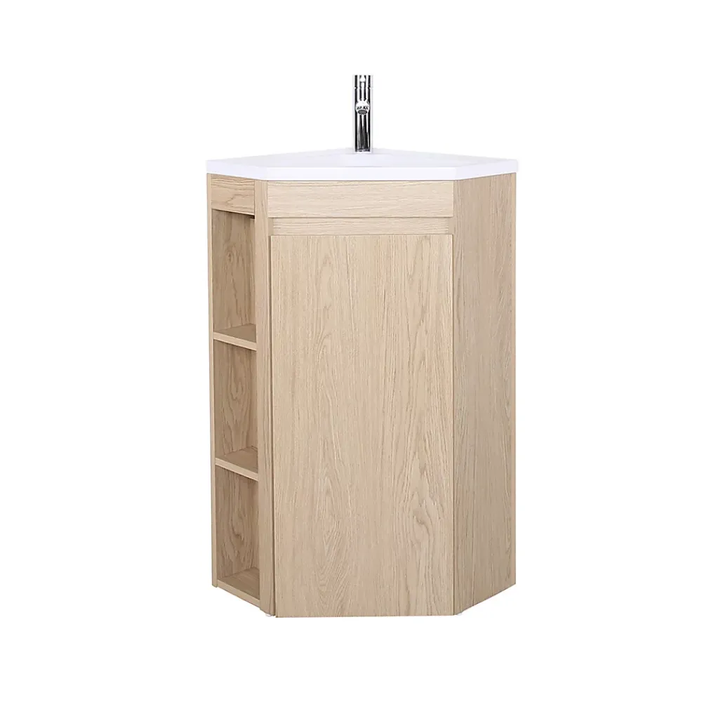 Lave-Mains|Mob-In Meuble simple vasque d'angle SORRENTO 45cm