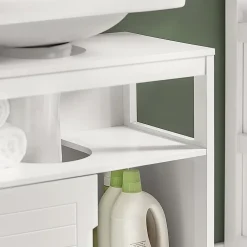 Meuble Sous Lavabo|Sobuy Meuble sous lavabo Meuble sous évier Meuble de Salle, FRG128-II-W,