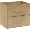 Meuble Sous Lavabo|Furnidea Meuble sous lavabo suspendu TERRA CREMONA chêne cremona 60 cm