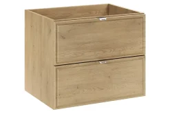 Meuble Sous Lavabo|Furnidea Meuble sous lavabo suspendu TERRA CREMONA chêne cremona 60 cm