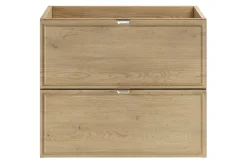 Meuble Sous Lavabo|Furnidea Meuble sous lavabo suspendu TERRA CREMONA chêne cremona 60 cm