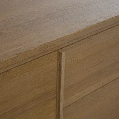 Meuble De Salle De Bains Faible Profondeur|GoodHome Meuble sous vasque à poser placage chêne H.82 x P.45 x l.120 cm Kabayan
