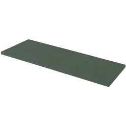 Meuble Buanderie|GoodHome Meuble sous vasque à poser l.120 cm vert + plan de toilette, Perma
