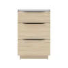 Meuble Buanderie|Meuble Sous-Vasque| Meuble sous vasque à poser effet bois l.60 x H.88 x P.50 cm, Pamili