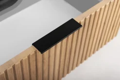 Meuble Vasque|Furnidea Meuble sous vasque à suspendre GLAMOUR CHÊNE CRAFT D'OR 120 cm