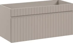 Furnidea Meuble sous vasque à suspendre ICONIC CASHEMIRE 100 cm