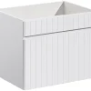 Meuble Sous Lavabo|Furnidea Meuble sous vasque à suspendre ICONIC blanc 60 cm