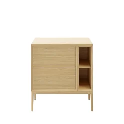 Meuble Buanderie|Meuble Sous-Vasque|GoodHome Meuble sous vasque à suspendre Avela placage chêne 60 cm