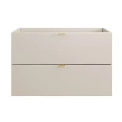 Furnidea Meuble sous vasque à suspendre DALIA CACHEMIRE 80 cm
