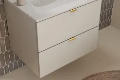 Furnidea Meuble sous vasque à suspendre DALIA CACHEMIRE 60 cm