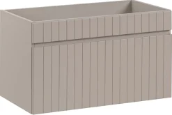 Meuble Sous Lavabo|Furnidea Meuble sous vasque à suspendre ICONIC CASHEMIRE 80 cm