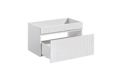 Furnidea Meuble sous vasque à suspendre ICONIC blanc 80 cm