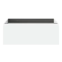 Meuble Sous-Vasque|GoodHome Meuble sous vasque 1 tiroir avec poignée intégrée l.80 x H.30 x P.45 cm blanc mat Kentia