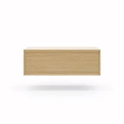 GoodHome Meuble sous vasque 1 tiroir Avela 100 cm à suspendre + plan de toilette 100 cm
