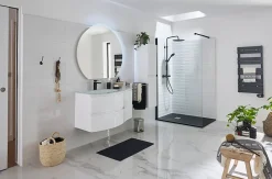 Meuble Sous-Vasque| Meuble sous vasque blanc Vague 69 cm