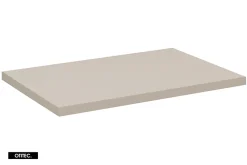 Meuble Sous Lavabo|Otitec Meuble sous vasque de 60 cm - avec plan - 2 portes - DANO