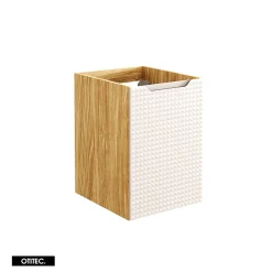 Meuble Sous Lavabo|Otitec Meuble sous vasque de 70 cm - avec plan - 2 portes - SETTA