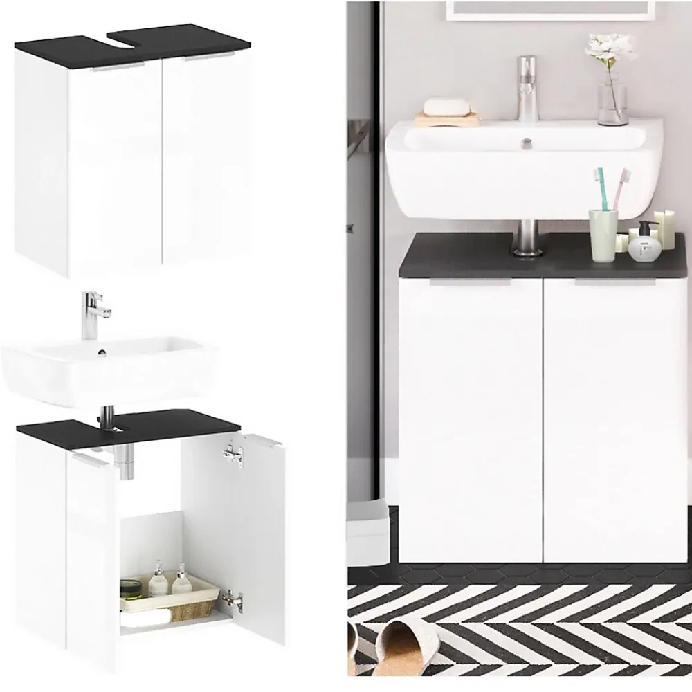 Meuble sous vasque design Samy