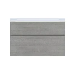 Meuble Buanderie|Meuble Sous-Vasque|Cooke & Lewis Meuble sous vasque effet chêne clair l.90 x H.57 x P.50 cm 2 tiroirs, Calao