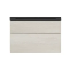 Cooke & Lewis Meuble sous vasque effet chêne l.90 x H.57 x P.50 cm 2 tiroirs, Calao