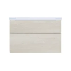 Cooke & Lewis Meuble sous vasque effet chêne l.90 x H.57 x P.50 cm 2 tiroirs, Calao