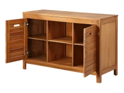 Meuble Sous-Vasque|Vente-unique Meuble sous vasque en bois d'acacia - 130 cm - PULUKAN