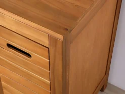 Vente-unique Meuble sous vasque en bois d'acacia - 90 cm - PULUKAN