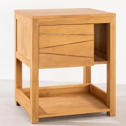 Wanda Collection Meuble sous vasque en teck Cosy 67cm