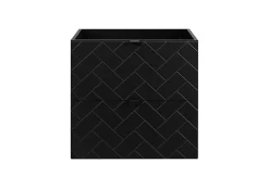 Furnidea Meuble sous vasque MADIS NOIR 60 cm B