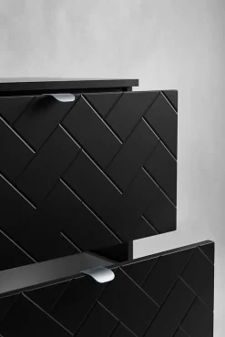 Furnidea Meuble sous vasque MADIS NOIR 60 cm B