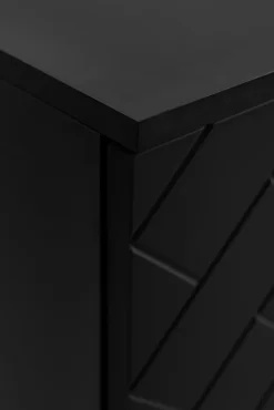 Meuble Sous-Vasque|Furnidea Meuble sous vasque MADIS NOIR 60 cm G