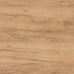 Cosyneo Meuble sous vasque seul, 2 tiroirs et 1 porte, 80cm, vasque déportée gauche - roble (bois clair) - ZARZA
