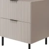 Furnidea Meuble sous vasque sur pieds FLOW cachemire 60 cm