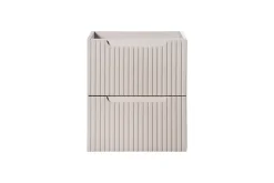 Meuble Sous-Vasque|Furnidea Meuble sous vasque suspendu 2 tiroirs NOVA CACHEMIRE 50 CM