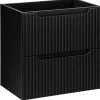 Meuble Sous-Vasque|Furnidea Meuble sous vasque suspendu 2 tiroirs NOVA NOIR 60 CM