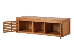 Meuble Sous-Vasque|Vente-unique Meuble sous vasque suspendu en bois d'acacia - 130 cm - PENEBEL