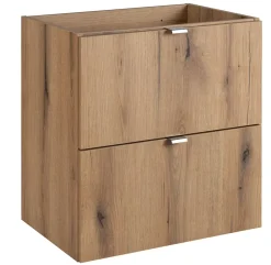 Meuble Sous-Vasque|Furnidea Meuble sous vasque suspendu 2 tiroirs NOVA OAK 50 CM