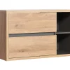 Vente-unique Meuble sous vasque suspendu coloris naturel - 100 cm - PURNAL
