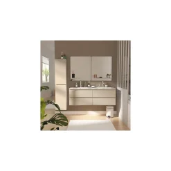 Meuble Vasque|Mob-In Meuble sous vasque suspendu SORRENTO 4 tiroirs 120cm