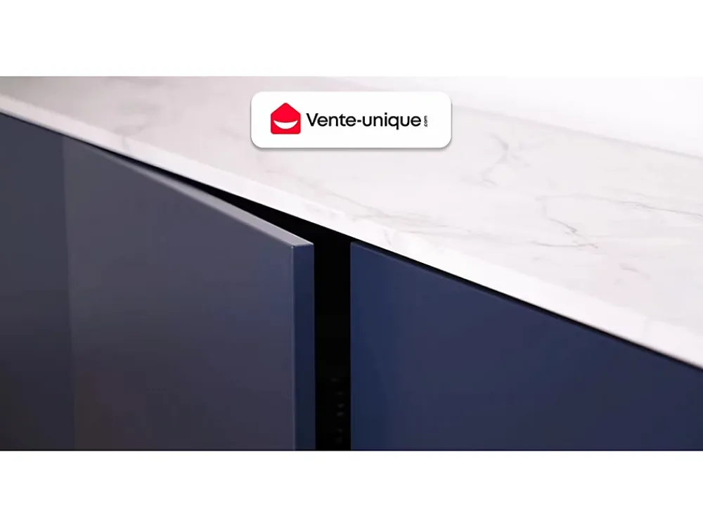Meuble Sous-Vasque|Vente-unique Meuble sous vasque suspendu - Coloris naturel clair - 80 cm - KAYLA