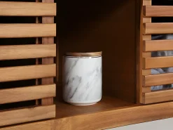 Meuble Sous-Vasque|Vente-unique Meuble sous vasque suspendu en bois d'acacia - 90 cm - PENEBEL