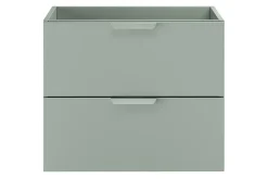 Meuble Sous Lavabo|Furnidea Meuble sous vasque suspendu ASTER vert 60 cm