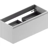Meuble sous vasque suspendu blanc l.120 cm, Pura